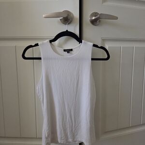 Dynamite Classic White Tank Top